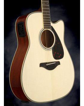 Електро-акустична гітара YAMAHA FGX820C (Natural)-foto2