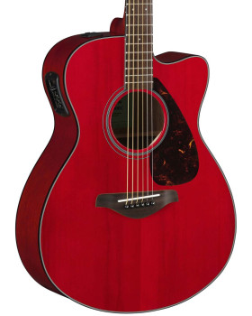 Електро-акустична гітара YAMAHA FSX800C (Ruby Red)-foto3