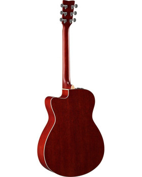 Електро-акустична гітара YAMAHA FSX800C (Ruby Red)-foto2