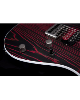 Електрогітара CORT KX300 Etched (Black Red)-foto6