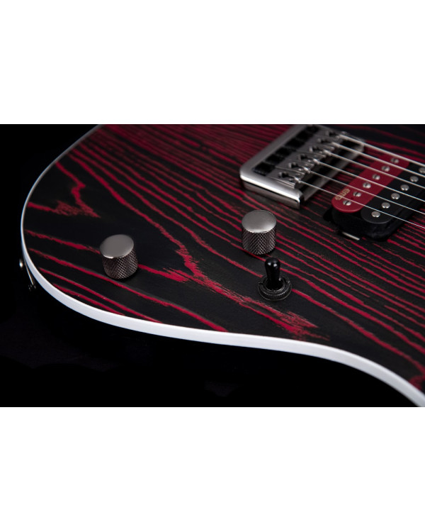 Електрогітара CORT KX300 Etched (Black Red)