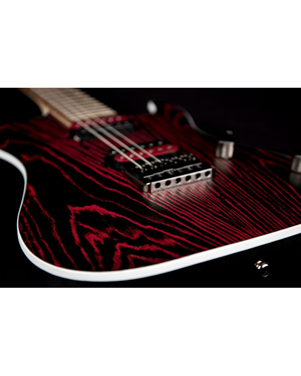 Електрогітара CORT KX300 Etched (Black Red)