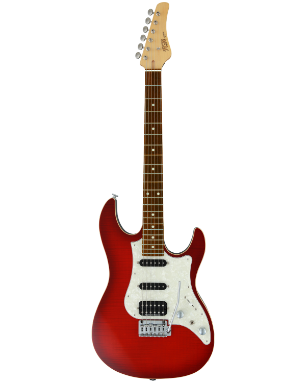 Електрогітара FUJIGEN JOS2-FM-G Odyssey J-Standard Series (Transparent Red Burst)