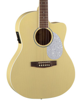 Електро-акустична гітара CORT Jade Classic (Pastel Yellow Open Pore)-foto2