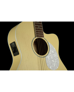 Електро-акустична гітара CORT Jade Classic (Pastel Yellow Open Pore)-foto3