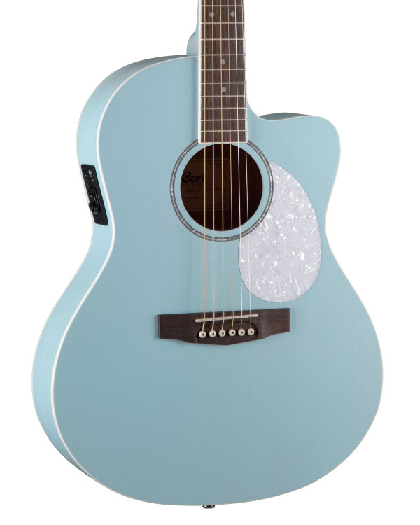 Електро-акустична гітара CORT Jade Classic (Sky Blue Open Pore)