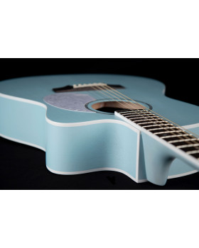 Електро-акустична гітара CORT Jade Classic (Sky Blue Open Pore)-foto4