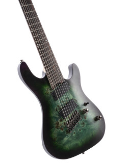 Електрогітара CORT KX507 Multi Scale (Star Dust Green)-foto2
