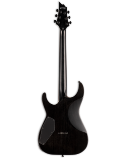 Електрогітара LTD H-1001QM (See Thru Black)-foto2
