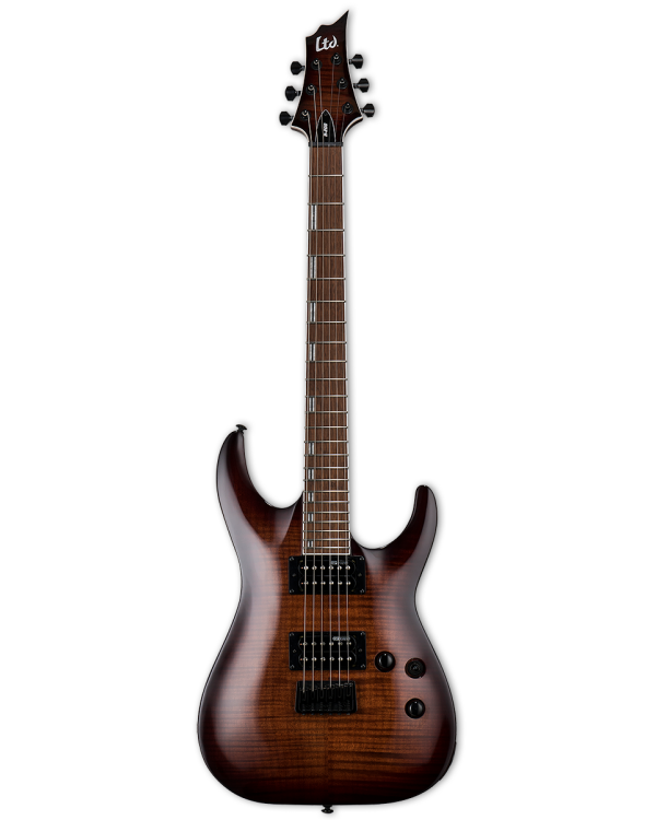 Електрогітара LTD H-200FM (Dark Brown Sunburst)