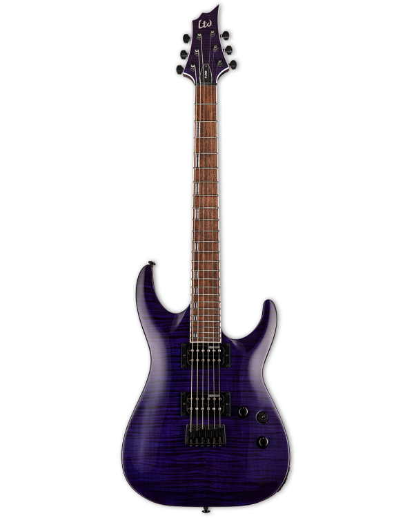 Електрогітара LTD H-200FM (See Thru Purple)