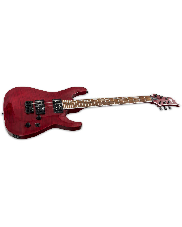 Електрогітара LTD H-200FM (See Thru Red)