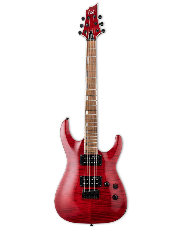Електрогітара LTD H-200FM (See Thru Red)