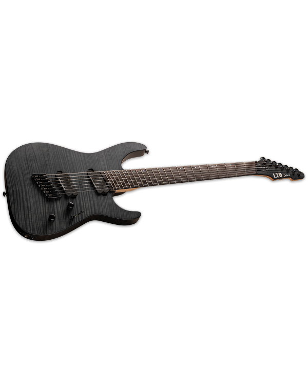 Електрогітара LTD M-1007 MULTI-SCALE FM (See Thru Black Satin)