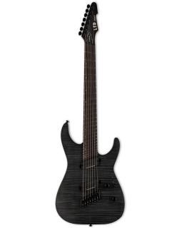 Електрогітара LTD M-1007 MULTI-SCALE FM (See Thru Black Satin)