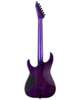 Електрогітара LTD MH-1000NT QM (See Thru Purple)-foto2
