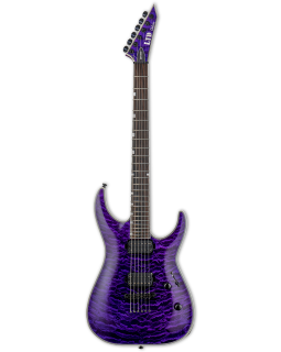 Електрогітара LTD MH-1000NT QM (See Thru Purple)