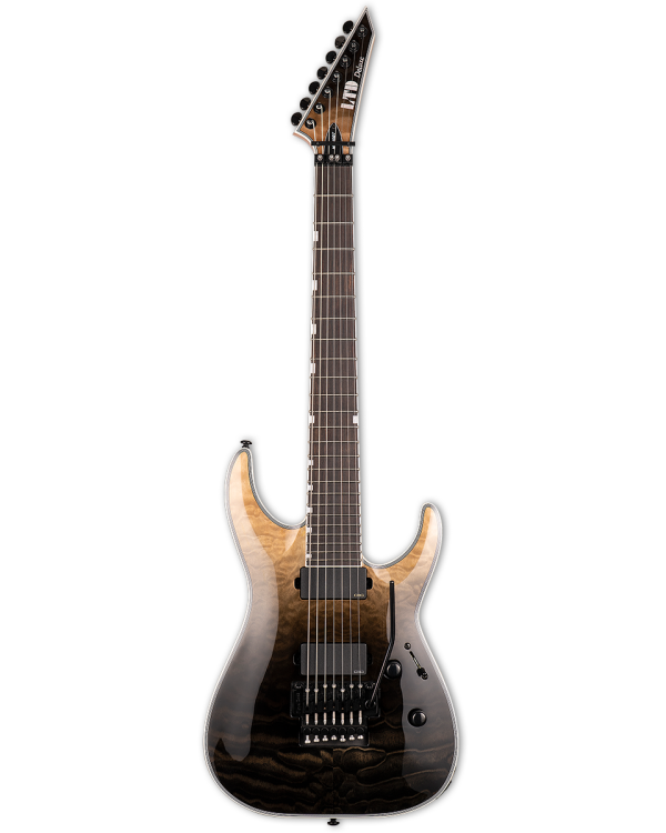 Електрогітара LTD MH-1007QM (Black Fade)