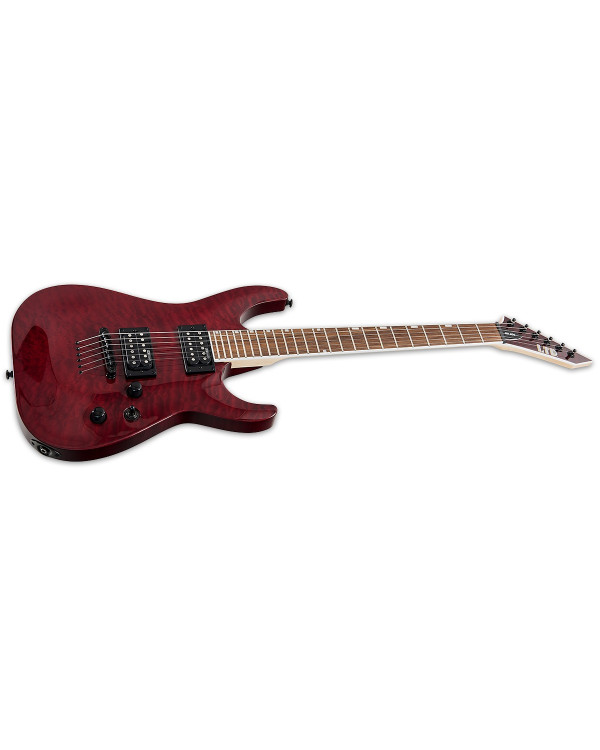 Електрогітара LTD MH-200QM NT (See Thru Black Cherry)