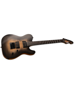 Електрогітара LTD TE-1000 EVERTUNE (Black Natural Burst)-foto3