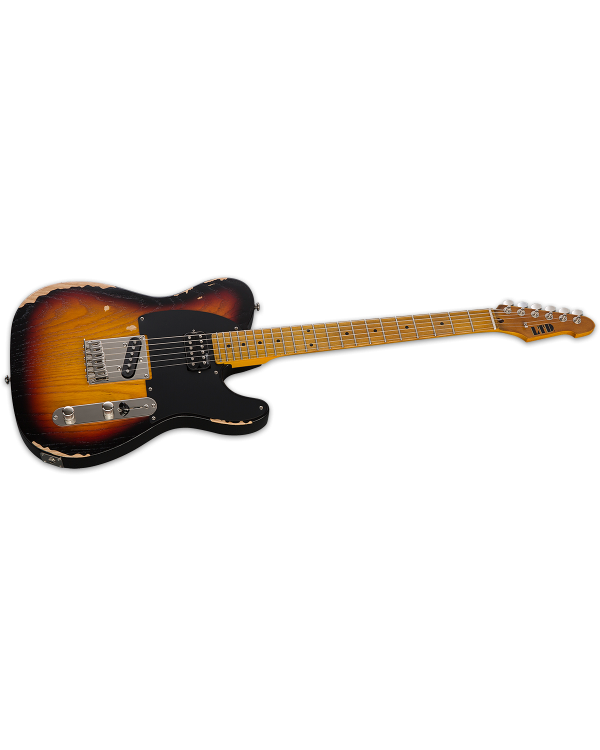 Електрогітара LTD TE-254 Distressed (3-Tone Burst)