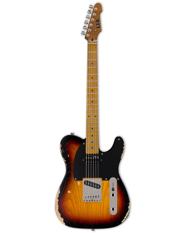 Електрогітара LTD TE-254 Distressed (3-Tone Burst)