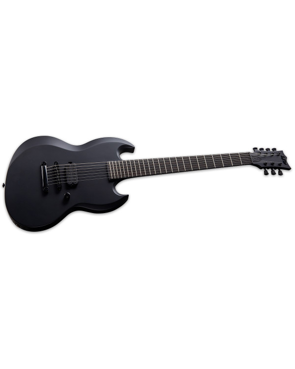 Електрогітара LTD VIPER-7 BARITONE BLACK METAL