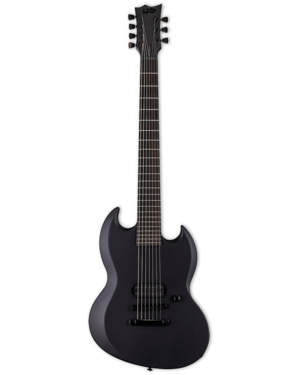 Електрогітара LTD VIPER-7 BARITONE BLACK METAL