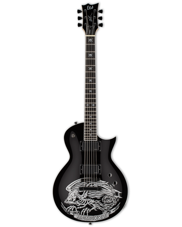 Електрогітара LTD WA-WARBIRD Will Adler Signature (Black) Електрогітара LTD WA-WARBIRD Will Adler Signature (Black)
