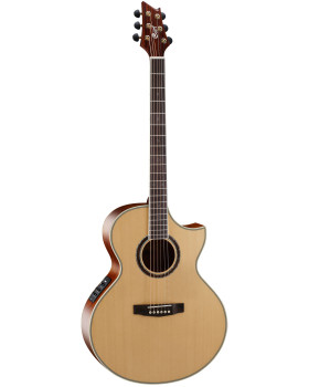 Електро-акустична гітара CORT NDX Baritone (Natural Satin)