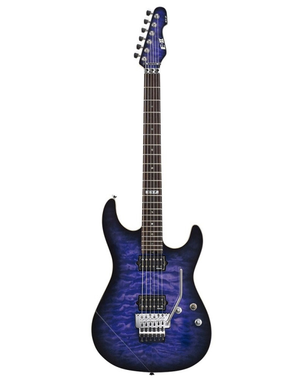 Електрогітара ESP E-II ST-2 QM Rosewood (Reindeer Blue)