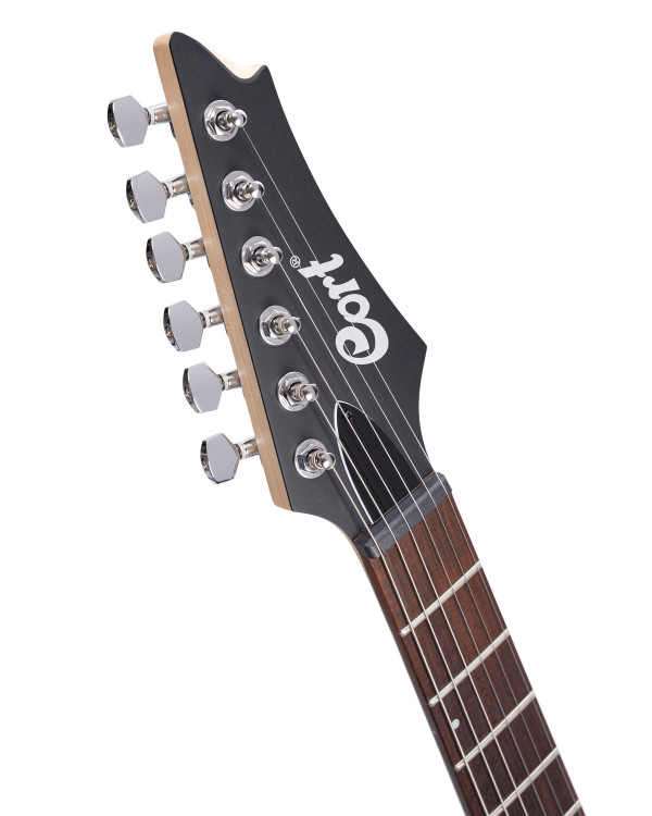 Електрогітара CORT X100 (Open Pore Black Cherry)