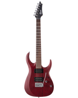 Електрогітара CORT X100 (Open Pore Black Cherry)