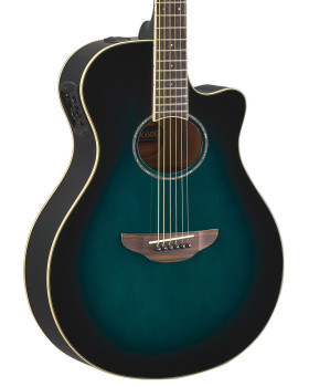 Електро-акустична гітара YAMAHA APX600 (Oriental Blue Burst)-foto2