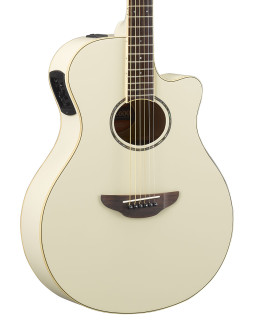 Електро-акустична гітара YAMAHA APX600 (Vintage White)-foto2