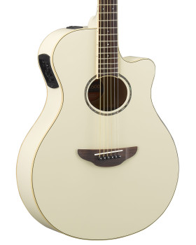 Електро-акустична гітара YAMAHA APX600 (Vintage White)-foto2