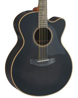 Електро-акустична гітара YAMAHA CPX1200 II (Translucent Black)-foto6
