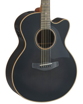 Електро-акустична гітара YAMAHA CPX1200 II (Translucent Black)-foto6