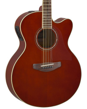 Електро-акустична гітара YAMAHA CPX600 (Root Beer)-foto2