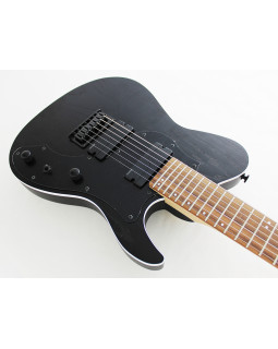 Електрогітара FUJIGEN JIL72-ASH-DEG Iliad Dark Evolution Series (Open Pore Black)-foto2