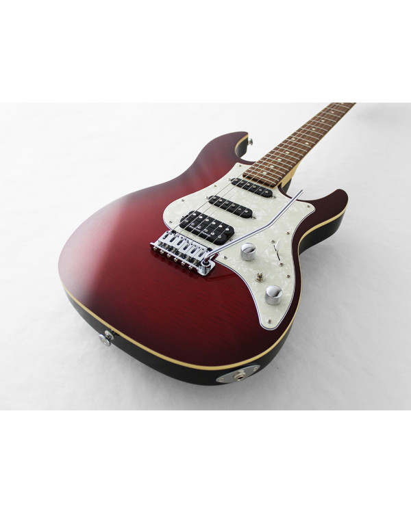 Електрогітара FUJIGEN JOS2-FM-G Odyssey J-Standard Series (Transparent Red Burst)