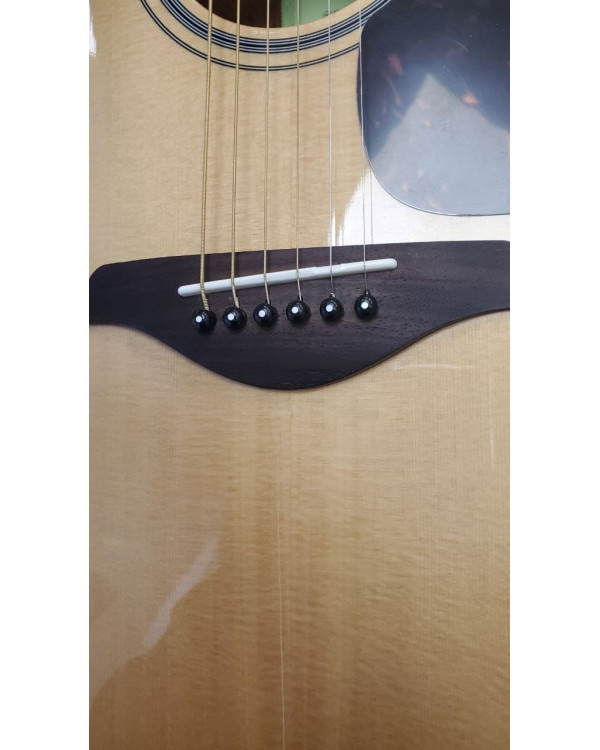 Електрогітара ESP EC100QM STBLK