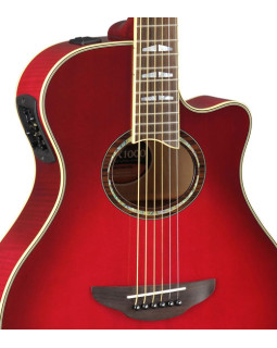 Електро-акустична гітара YAMAHA APX1000 (Crimson Red Burst)-foto2