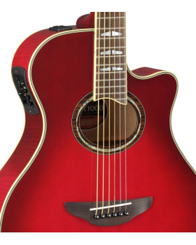 Електро-акустична гітара YAMAHA APX1000 (Crimson Red Burst)-foto2