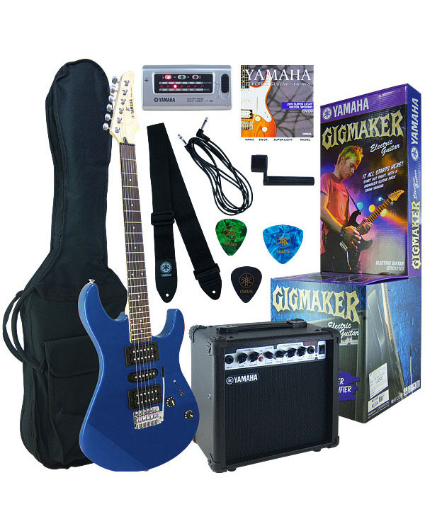 Набір для гітаристів-початківців YAMAHA GIGMAKER ERG121 GPII (Metallic Blue)