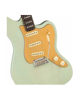 FENDER PARALLEL UNIVERSE II STRAT JAZZ DELUXE TRANSPARENT FADED SEAFOAM GREEN Електрогітара-foto4