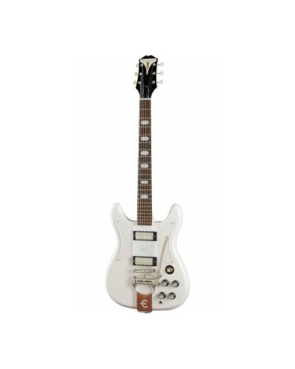 EPIPHONE CRESTWOOD CUSTOM TREMOTONE POLARIS WHITE Електрогітара