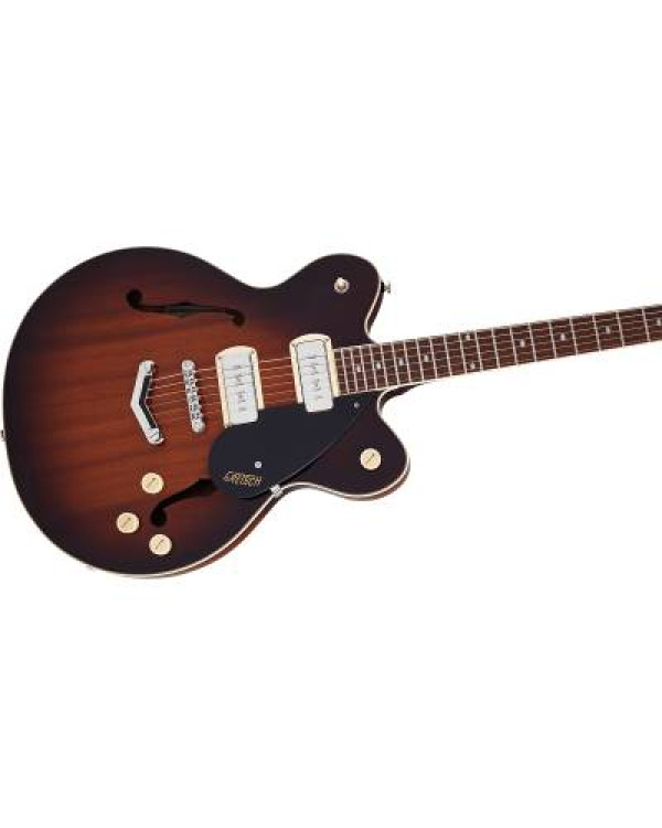 GRETSCH G2622-P90 STREAMLINER CENTER BLOCK DOUBLE-CUT P90 WITH V-STOPTAIL HAVANA BURST Гітара напівакустична