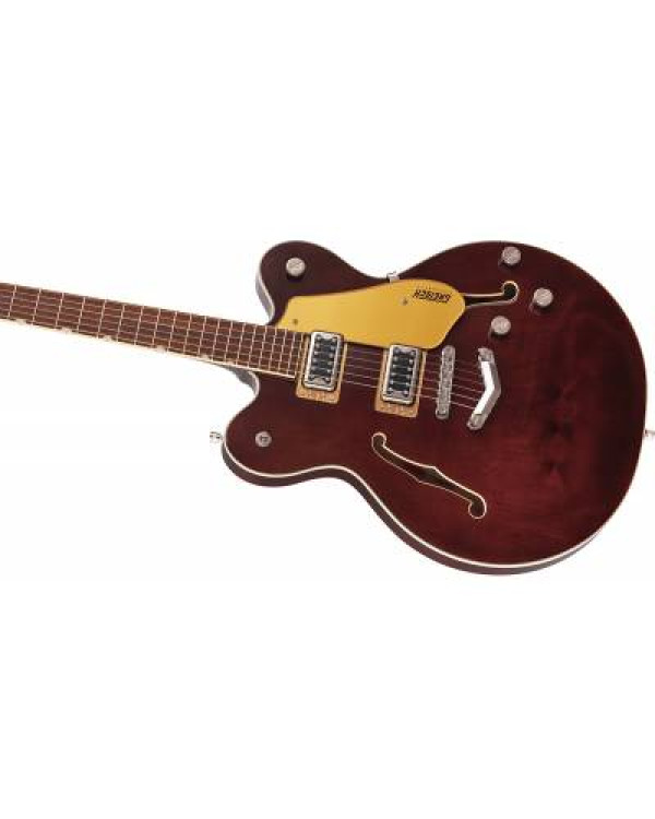 GRETSCH G5622 ELECTROMATIC CENTER BLOCK DOUBLE-CUT WITH V-STOPTAIL AGED WALNUT Гітара напівакустична GRETSCH G5622 ELECTROMATIC CENTER BLOCK DOUBLE-CUT WITH V-STOPTAIL AGED WALNUT Гітара напівакустична