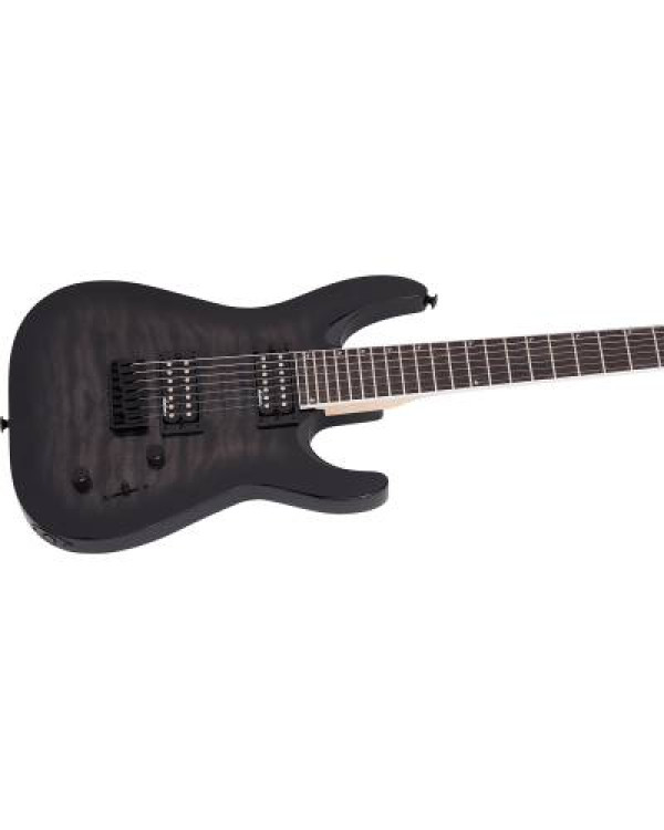 JACKSON JS22Q-7 DKA DINKY ARCH TOP HT TRANSPARENT BLACK BURST Електрогітара